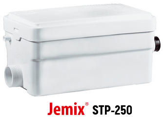 Душевой насос JEMIX STP-250 (Джемикс СТП-250). Предназначен для душа с поддоном и умывальника.